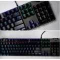 Track Tk 188 Mechanical Gaming Keyboard Blue Switch Running Light Rollover. 