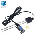 GREATZT Soil Moisture Detector Module Soil Humidity Sensor Meter Hygrometer Water Tester Corrosion Resistance Probe DC 3.3-12V. 