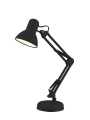 Adjustable, Flexible Metal Electric Table Lamp - Reading / Study Table Lamp, Free Table/Bed Conner Stand (Color Assorted). 