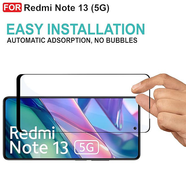 Redmi%20Note%2013%20(5G)%20Tempered%20Glass%20%7C%20Screen%20Protector%20Full%20HD%20Quality%20Tempered%20Glass%20Anti-Scratch%20Edge%20to%20Edge%20-%20Image%206