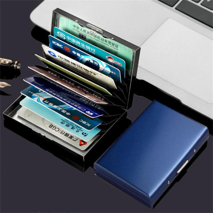 Anti%20Holder%20Secure%20Metal%20Slim%20Cardholder%20Stainless%20Steel%2010%20Slots%20Wallet%20for%20Men%20Women%20Travel%20Daily%20Use%20-%20Image%204