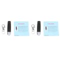 NAMUNY 2X 433Mhz Remote Control Garage Gate Door Opener Remote Control Duplicator Clone Cloning Code Car Key A. 