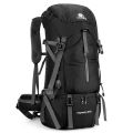 weikani 70L Hiking Backpack Water-resistant Climbing Camping Backpack Travel Daypack with Rain Cover. 