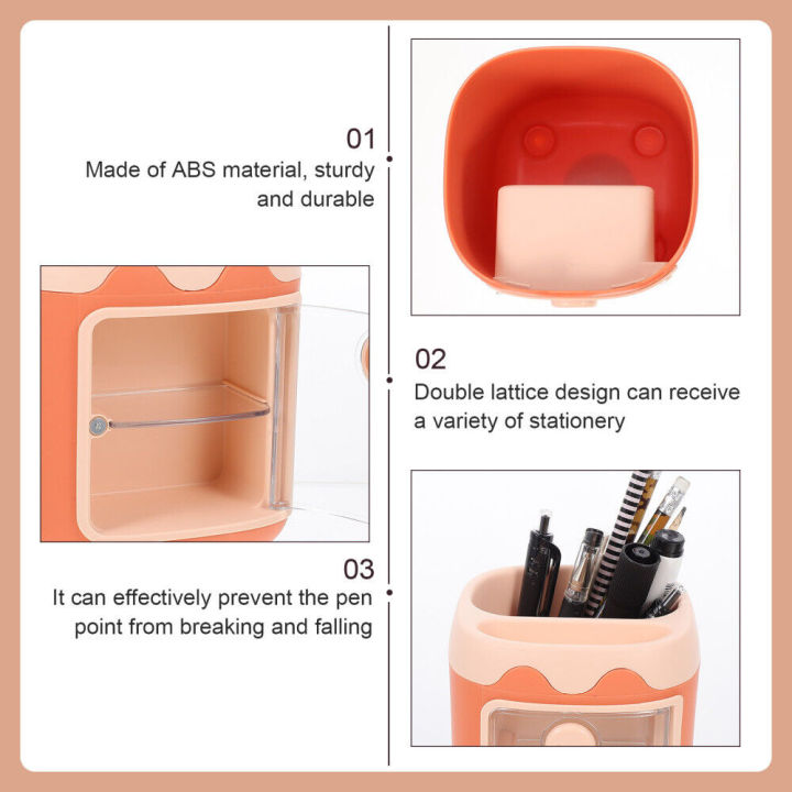 Multifunctional%20Kawaii%20Pen%20Holder%20Brush%20Pot%20Pencil%20Case%20Desktop%20Children%20Student%20Stationery%20Organizer%20Office%20Supplies%20Storage%20-%20Image%204