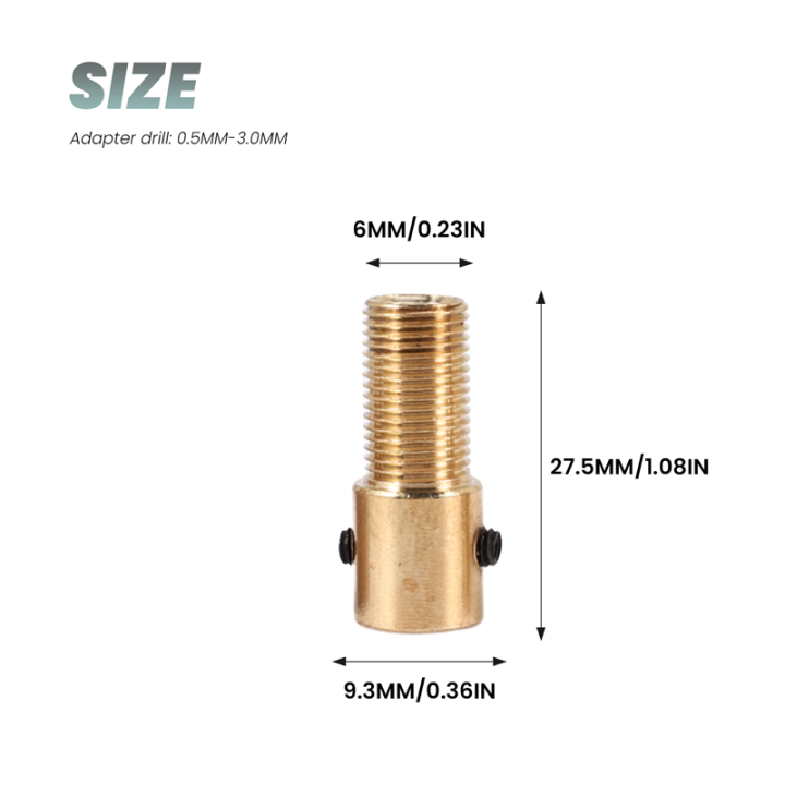 8Pcs%200.5-3mm%20Small%20Electric%20Drill%20Bit%20Collet%20Mini%20Chuck%20Tool%20Kit%20-%20Image%206