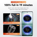 120W Xiaomi Dual USB Car Charger 67W 6A Turbo Fast Charging Adapter For Mi 14 13 13T 12 Pro Redmi Note K60 Phone Charge Cable. 