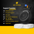 MyPower Portable Bluetooth speaker, Waterproof Speaker, High Sound Quality, Small size Black Color Speaker | MS200 Bluetooth Speaker .. 