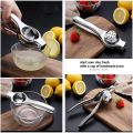 Stainless Steel Manual Hand Press Lemon Squeezer. 