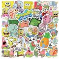 Artsy Home 25/50 Pcs SpongeBob SquarePants Stickers for Laptops Cellphone Guitar. 