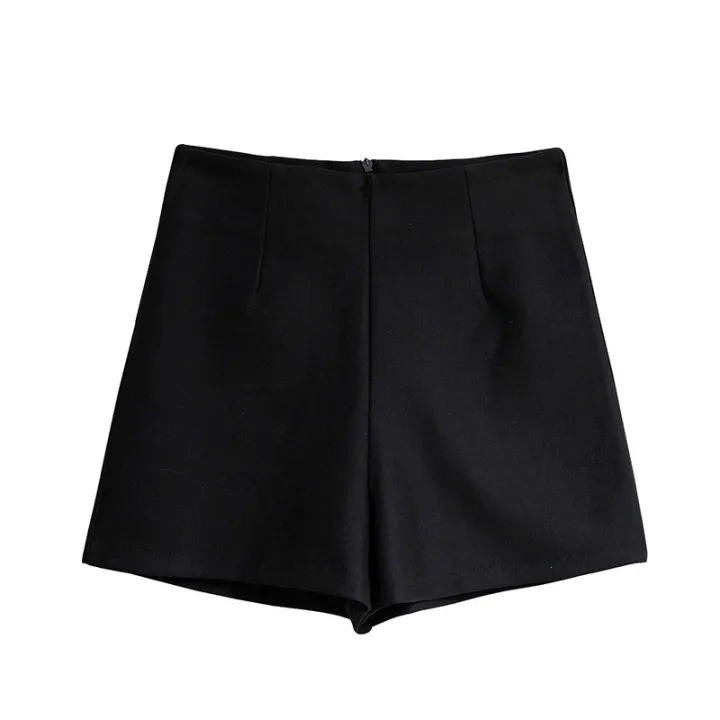 2025%20spring%20and%20summer%20new%20black%20suit%20super%20shorts%20women's%20autumn%20and%20winter%20high-waisted%20slim%20tight%20hot%20pants%20hot%20girls%20sports%20wear%20-%20Image%204