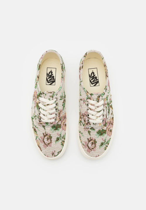 Vans Authentic Tapestry Floral Marshmallow Sneakers for Unisex