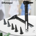 Difutagui 2025 New Mini Diagnostic Otoscope Kit 5 Speculas Magnifying Lens Led Light Flashlight Diagnostic Instrument Nurse, Student, Doctors. 