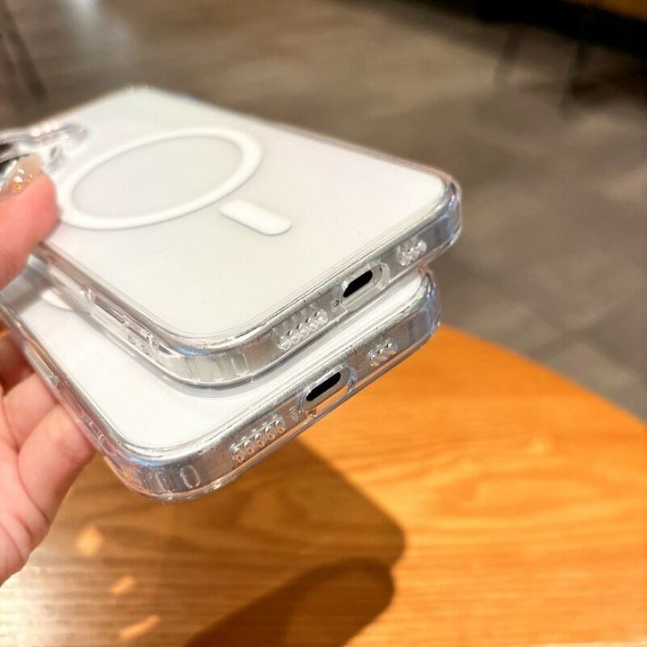 HOCE%20Phone%20Cases%20With%20Camera%20Control%20Capture%20Button%20Protector%20For%20iPhone%2017%2016%20Pro%20Max%2016%20Plus%2017%20Air%20MagSafe%20Case%20Clear%20Arcylic%20Back%20Magnetic%20Shockproof%20Cover%20-%20Image%206