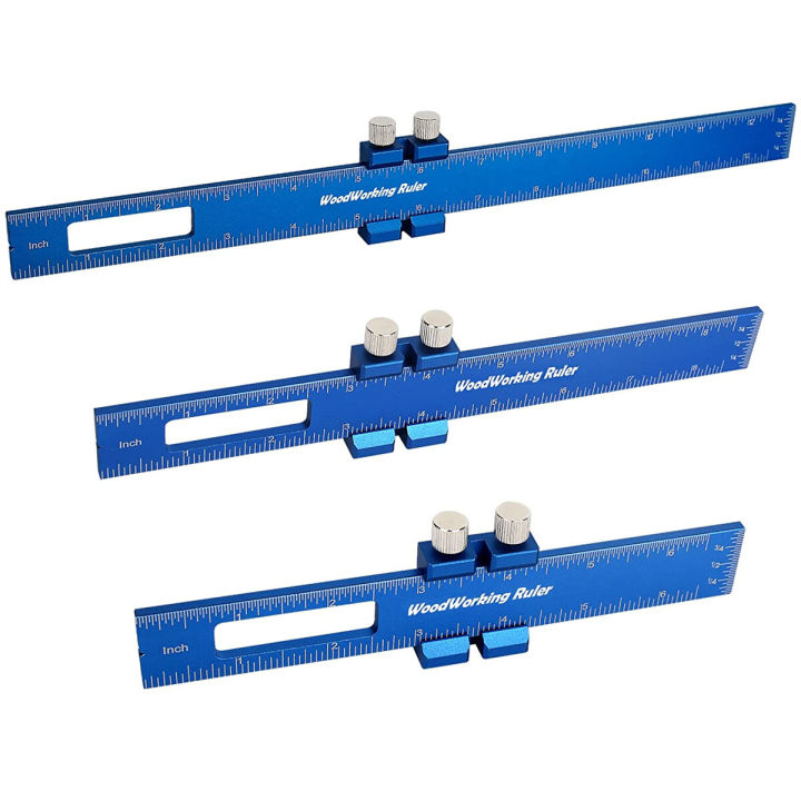 3PCS aluminum pocket T haped ruler with lider engineers | Daraz.com.np