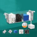 Durable Wall Mounted Fish Tank Silent Circulating Waterfall Filter Box With Water Pump Built-in Circulating Water Purifier for Home. 