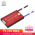 24V BMS li-ion 7S 20A With Balance wire and Temperature Sensor for Rated 3.7V Lithium Battery Power Bank Short Circuit Protection. 