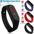 M4 Smart Fitness Band 2 Bracelet/Fitband, Heart Rate Monitor Sensor Bluetooth Wristband Waterproof Sports Health Activity Tracker Watch. 