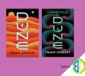 Dune and Heretics of Dune By Frank Herbert. 