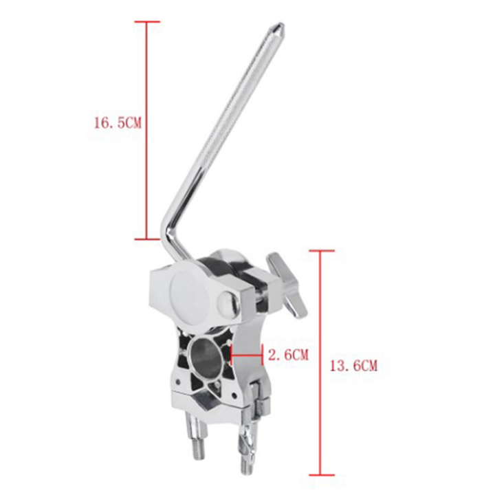 ARELENE%202X%20Drum%20Clamp%20Metal%20Drum%20Stand%20Extension%20Clip%20Rod%20Connecting%20Bracket%20Clip%20Percussion%20Drum%20Accessories%20Instruments%20-%20Image%202