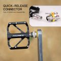 PROMEND Bike Pedals Aluminum Alloy Bicycle Pedals Lightweight Non. 