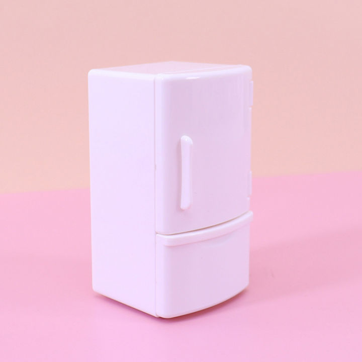 1/12%20Mini%20Dollhouse%20White%20Refrigerator%20With%20Food%20Set%20Kitchen%20Toys%20Miniature%20Furniture%20Fridge%20Decorations%20For%20Kids%20Gift%20YUEYING%20-%20Image%205