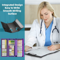 Nursing Clipboard Foldable 3 Layers Foldable Clipboard. 