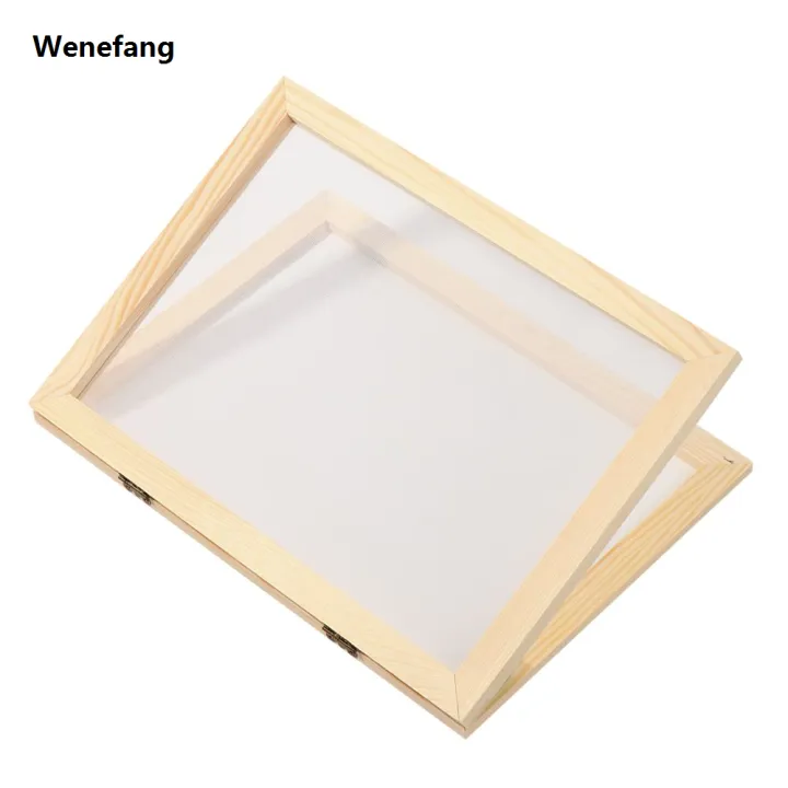 Wenefang%20Multi-size%20Natural%20Paper%20Making%20Mould%20Frame%20DIY%20Papermaking%20Wooden%20Mesh%20Mold%20Learning%20Paper%20Making%20Screen%20Wood%20Handcrafts%20Tool%20-%20Image%203