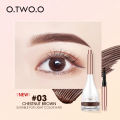 O.TWO.O Natural Shaping Dyeing Eyebrow Cream (Shade : Chestnut Brown). 