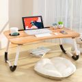 Folding Laptop Table - Portable Desk for Room, Office, or Student Use. Special Offer on Modern Design, Ideal for Bedroom or Office. 