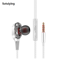 Sutuiying 【Best value for money】Wired Headphone For Motorola Moto E4 Plus E3 Power E2 2025 E X4 C Style X Play Z2 Force Z Play Earphone 3.5mm Jack Earbud Headset. 
