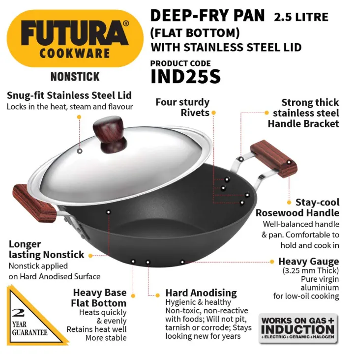 Hawkins%20Futura%202.5%20Litre%20Deep%20Fry%20Pan,%20Non%20Stick%20Kadai%20with%20Stainless%20Steel%20Lid,%20Flat%20Bottom%20Induction%20Kadhai,%20Black%20(IND25S)%20-%20Image%203