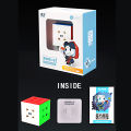 QiYi MoFangGe Black Mamba V3 Cube 3X3 New Edition Stickerless Speedcube. 