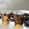 NAMUNY Cute Kitty Glass Water Cup Cat Tail Handle Mug Milk Tea Coffee Fruit Juice Mug Drinkware Home Office Lovers Cup -White. 