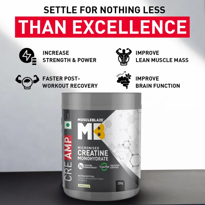 MuscleBlaze%20Creatine%20Monohydrate%20250g%2083%20Servings%20with%20CREAMP%20Micronized%20Powder%20for%20Muscle%20Building%20-%20Image%206