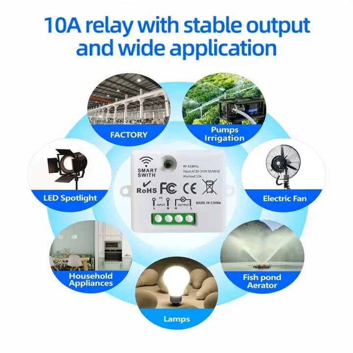 New%20style%20RF433%20Remote%20Control%20Smart%20Wireless%20Lighting%20Switch%20110V%20220V%20Mini%20Module%20ON/OFF%20Transmitter%20For%20Led%20Light%20Bulb%20DIY%20Garage%20Doors%20-%20Image%202
