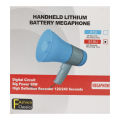 Handheld Lithium Battery Megaphone Handy Mic Megaphone 619U with Record Siren USB TF Card. 
