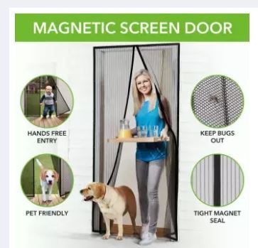 Magnetic Door Net