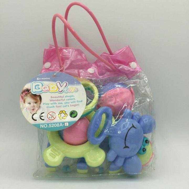 Bizzy baby toys gift rattle set pack of 4 baby first cry toys 2024 ...