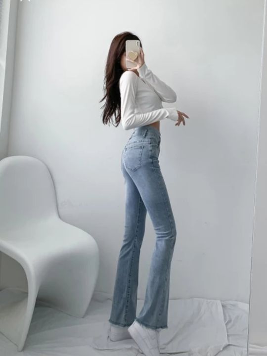 Women's Stretchable High Waist Belly Jeans Pant For Women 365