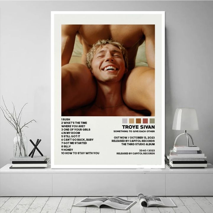 Home%20d%C3%A9cor%20canvas%20painting%20wall%20Tracklist%20Music%20album%20cover%20object%20to%20each%20other%20roye%20S%20poster%20printing%20Tivan%20Art%20Picture%20room%20-%20Image%205