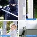 NCANRUI TUYA Zigbee 3.0 Smart Window Door Sensor ZigBee 3.0 Wireless Connection Multifunction for Smart Hub App. 