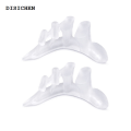 DISICHEN Fashion 2pieces=1pair Hammer Toe Splitter Hallux Valgus Gel Insole Silicone Separators Correction Overlapping Orthopedic Foot Care. 