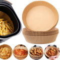 Air Fryer Paper Liner Disposable Paper Tray 50 Pcs (200mmx45mm). 