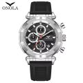 ONOLA brand new fashionable business luxury sports waterproof quartz men's watch. 