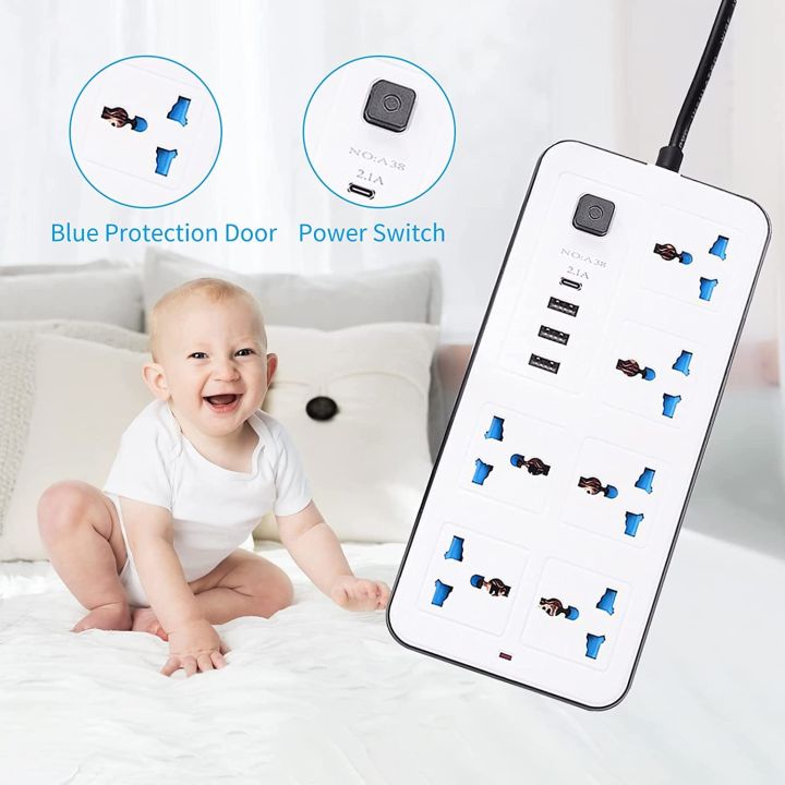 Multi-Functional%20Power%20Strip,%202500W%20with%20USB%20Fast%20Charging%20&%20Surge%20Protection%20-%20Image%202