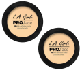 LA. Girl PRO Face HD High definition matte pressed powder, GPP605 Nud Beige - 7g. 