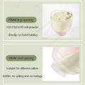 Cute Shape 3 Layers Baby Milk Powder Box Compartment Sealed Kids Snack Container BPA Free Stackable Portable Formula Dispenser Travel. 