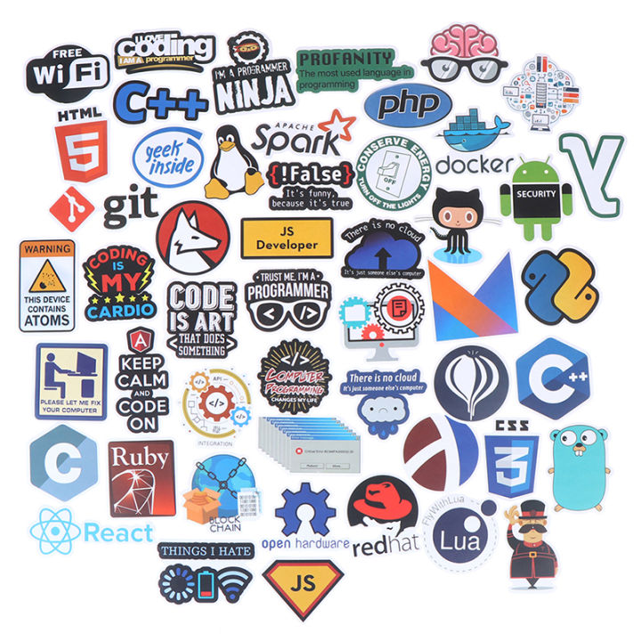 50Pcs%20Internet%20Java%20Stickers%20Programmer%20DIY%20Suitcase%20Laptop%20Guitar%20Car%20Decals%20Fullhouse%20-%20Image%202