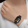 Replacement Soft Silicone Classic Strap for Redmi Watch 3 Active Smart Watch. 