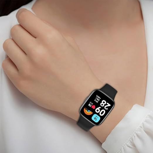 Replacement%20Soft%20Silicone%20Classic%20Strap%20for%20Redmi%20Watch%203%20Active%20Smart%20Watch%20-%20Image%205